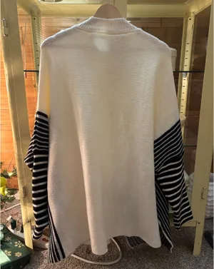 Batwing Sweater Shein  thumbnail 4