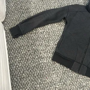 Lululemon Gray Zip Up Scuba Define Sweatshirt No Hood Size 6 thumbnail 4