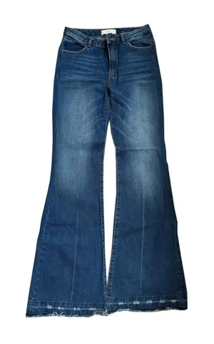 Mango Flare Jeans Size US 4 EUR 36 thumbnail 1
