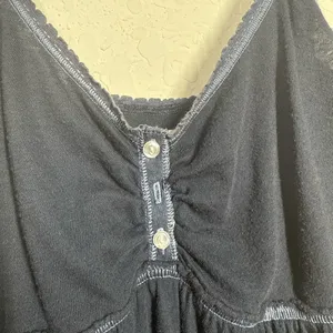 VTG Y2K Abercrombie & Fitch Babydoll Top Size Medium thumbnail 4