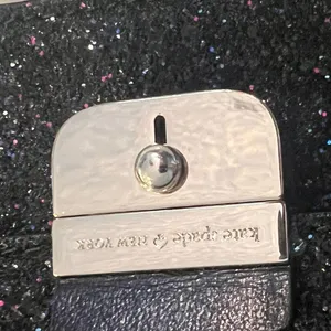 Kate Spade Sunset Lane Eden in Black Glitter Crossbody Purse $249 thumbnail 11