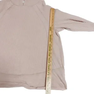 LINCOLN OUTFITTERS Henley Sweater Hoodie Pullover Waffle Knit thumbnail 11