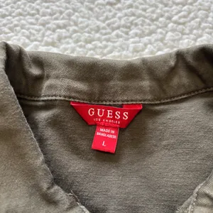 GUESS Olive Green Zip Up Utility Romper Short Sleeve Safari Gorpcore Cargo Large thumbnail 8