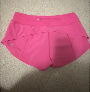 Lululemon Sonic Pink Speed Shorts 2.5" thumbnail 2
