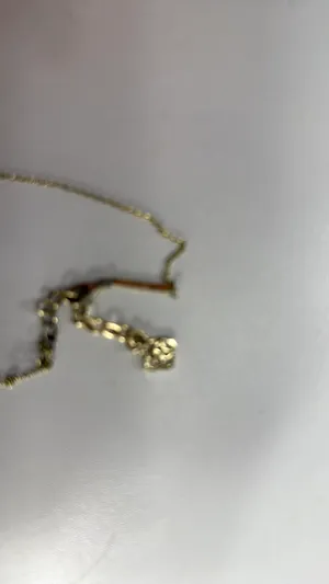 Kendra Scott Necklace Gold black heart thumbnail 4