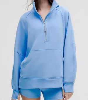 Lululemon Scuba Oversized Funnel-Neck Half Zip Long thumbnail 1