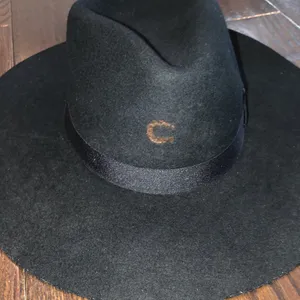 CHARLIE 1 black felt cowboy western hat size large thumbnail 3
