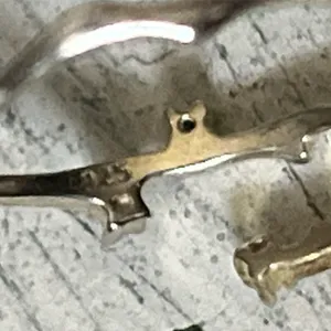Gold over sterling ring. Adjustable. thumbnail 3