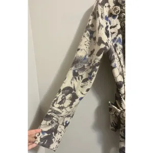 Anthropologie ‘Bud, Blossom and Blue Cardigan’ by Tabitha 100% Wool Women's sz M thumbnail 7