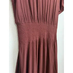 Aritzia Wilfred Maxime Dress Color Brown Size Medium thumbnail 5