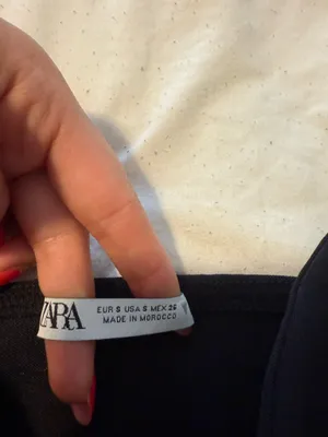 Zara cross front tube top  thumbnail 2