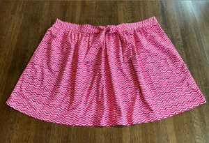 Vineyard vines Mini Skirt Pink Chevron Classic Summer- size XL thumbnail 1