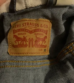 Jean Jersey Jacket hoodie Levi’s XS thumbnail 3