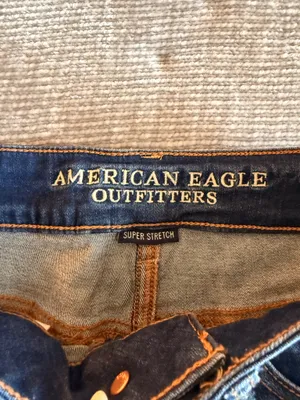 NWOT Dark Blue Distressed Denim Shorts - Sz 0 thumbnail 3