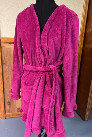 Fuzzy robe thumbnail 1