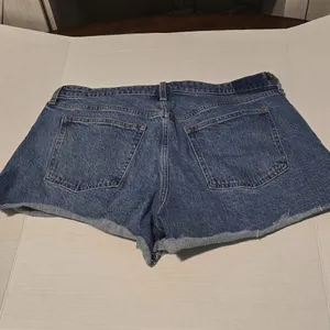 Abercrombie & Fitch Classic Blue Jean Shorts thumbnail 6