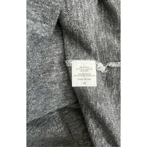 Lanston Revolve Gray Cutout Back Long Sleeve‎ Shirt thumbnail 5