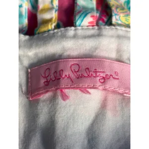 Lilly Pulitzer Camden Dress In The‎ Beginning Pastel Pink Blue Sleeveless Resort thumbnail 7