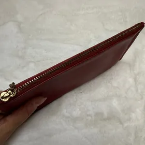 Vintage COACH Red Slim Pouch "Skinny Case" Style 7170 thumbnail 5