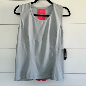 Nike Women’s Large Power Tank Base Grey Geranium New NWT thumbnail 1