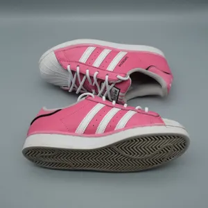 Adidas Superstar Shoes Size 5 Pink White Shell Toe Leather Sneakers IE0863 thumbnail 10