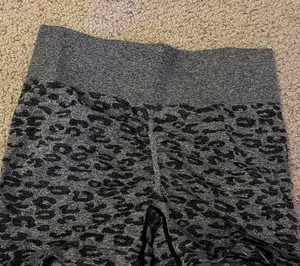 Leopard print workout shorts Multi Size XL thumbnail 2