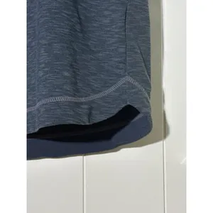 Athleta Techie Terry Mini Skirt Womens L Heather Gray Drawstring Pockets UPF 30 thumbnail 4