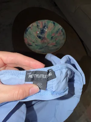 PLT Baby Blue Bow Dress thumbnail 3