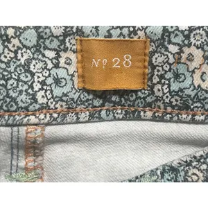 Anthropologie Pilcro Floral Jeans – Size 28 Boho Preppy Romantic Whimsical thumbnail 7