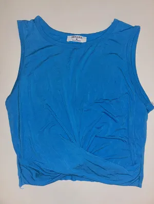 Zenana Blue Tank Top thumbnail 1