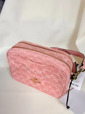 coach Mini Carey Crossbody Bag In Signature Denim cen19 thumbnail 7