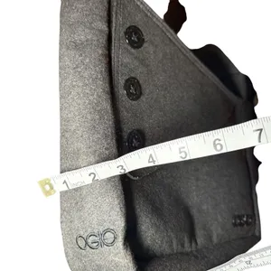 OGIO Charcoal Gray‎ Shoulder Wool Messenger Bag Boho Casual Crossbody Everyday thumbnail 9