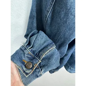 Vintage‎ Riviera Blues Las Vegas Denim Jacket Riviera Hotel Casino Fireworks L thumbnail 7