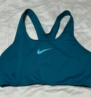 Teal Nike Sports Bra Size L thumbnail 1