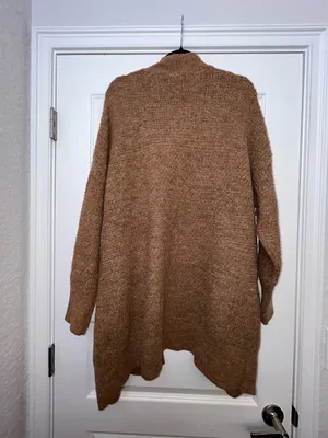 Natural Reflections Long Sleeve Open Front Cardigan Sweater Size XL thumbnail 8