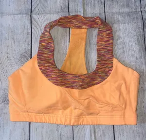 Lululemon Peach Multicolor Racerback Sports Bra thumbnail 1