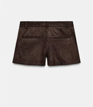 ZARA Suede Skort thumbnail 2