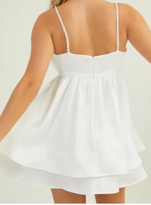 Altar’d State Stassie Bow Mini Dress. Size XL thumbnail 4