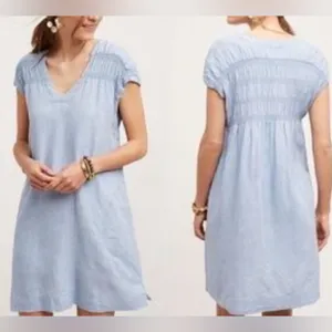 Maeve Dusty Blue Textured Tunic Top thumbnail 2