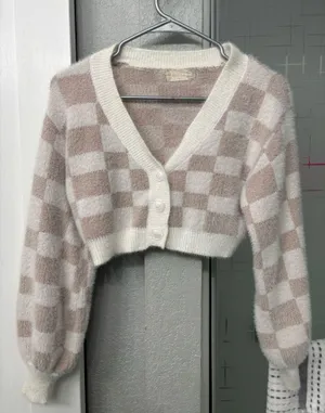 Altar'd State Cropped Sweater thumbnail 1