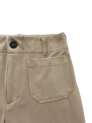 Anthropologie Maeve The Colette Knit Crop Wide-Leg Pants Size 28 True Camel Tan thumbnail 10