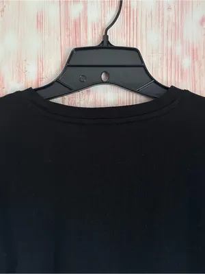 Banana Republic Factory Black Premium Cotton Short Sleeve T Shirt Size M thumbnail 7