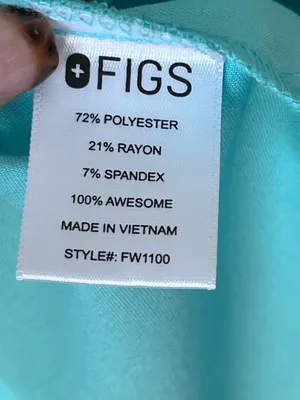 Figs Zamora jogger SET aqua NEW L/XL tall thumbnail 13