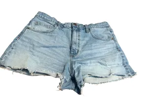 Universal Threads Cutoff Shorts 90s Style‎ Light Wash Raw Hem Size 12/R thumbnail 1