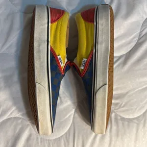 Vans Navy and Yellow Slipons Men’s 7, Women 8.5 thumbnail 5