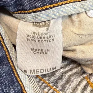Levis Boyfriend Jeans Distressed Medium Wash‎ Classic Vintage Casual Comfy 8 thumbnail 3