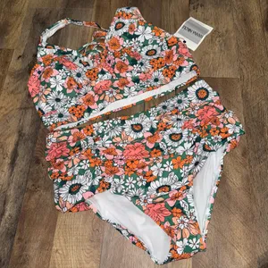 Hanna Nikole Floral Bikini NEW thumbnail 2