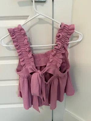 Miou Muse pink top thumbnail 2