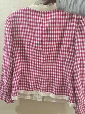 Leslie Fay Suit Pink Vintage Blazer thumbnail 2