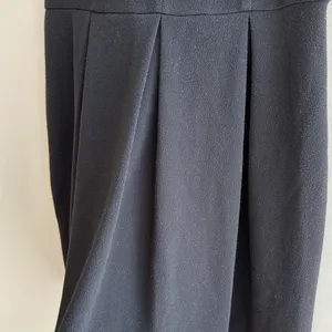 maison Jules Black Pleated Mini Dress with Diamond Cutouts, Size Large thumbnail 9